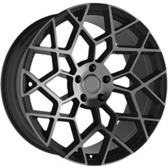 фото Диск кованый vissol f-1213 8.5x21 5x112 et34 d66.5 satin_black_with_dark_machined_face