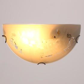 

Светильник "Пионы" моллир., 1х60Вт Е27, хром, d=30 см, h=5,5 см