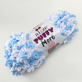 

Пряжа "Puffy more" 100 % микрополиэстер 11,5м/150г (6266)