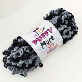 

Пряжа "Puffy more" 100 % микрополиэстер 11,5м/150г (6284)