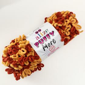 

Пряжа "Puffy more" 100 % микрополиэстер 11,5м/150г (6276)