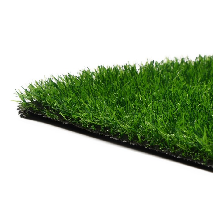 Газон искусственный, ворс 30 мм, 2 × 10 м, зелёный, Greengo газон искусственный ландшафтный ворс 30 мм 4 × 5 м зелёный двухцветный