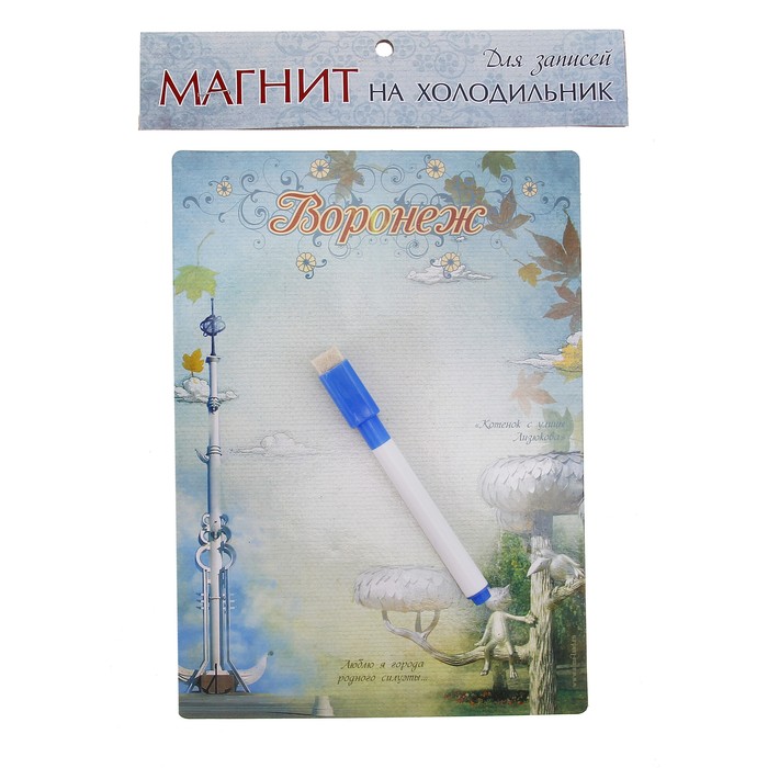 Магнитная доска с маркером «Воронеж»