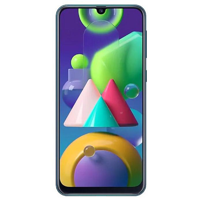 фото Смартфон samsung galaxy m21 sm-m215f, 6.4", amoled, 4гб, 64гб, 48мп, 20мп, бирюзовый