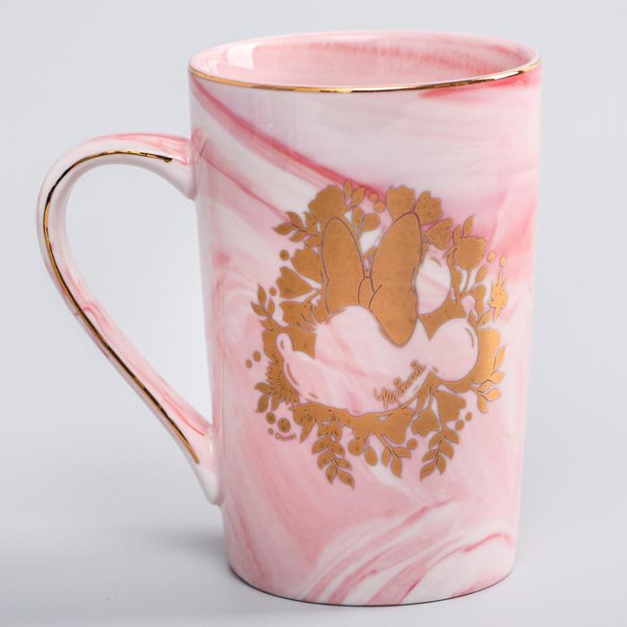 

Кружка "Minnie", Минни Маус, мраморная 350 мл