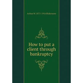 

Книга How to put a client through bankruptcy