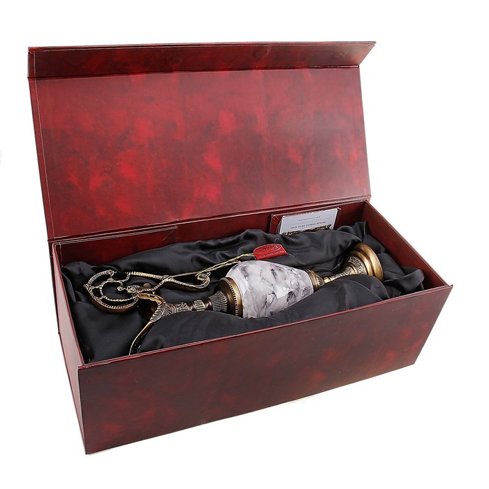 Кувшин декоративный "Клеопатра", серый