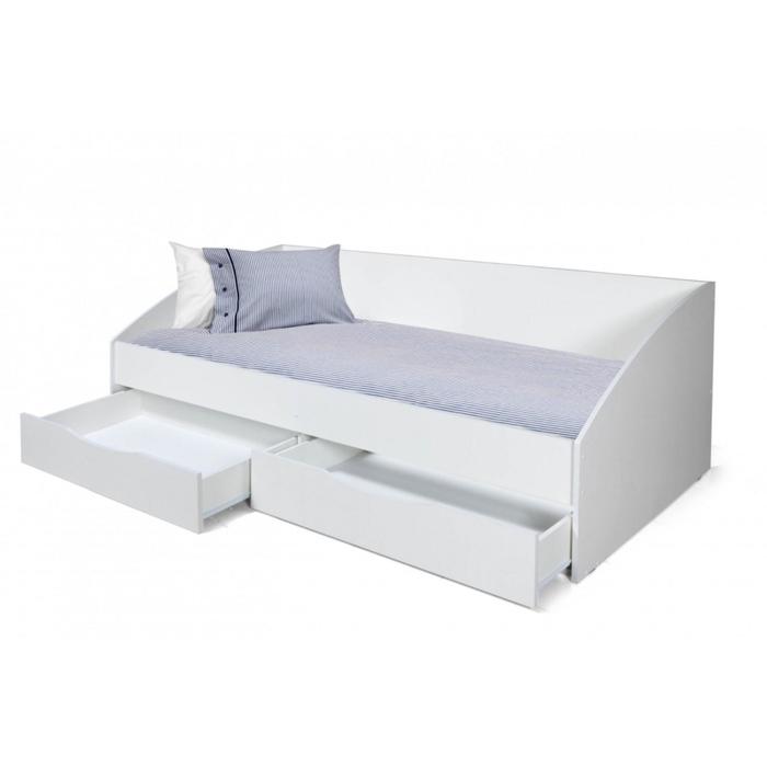 Кровать Фея-3 симметричная 900х2000 Белый