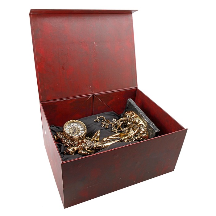 Часы настольные "Флора"