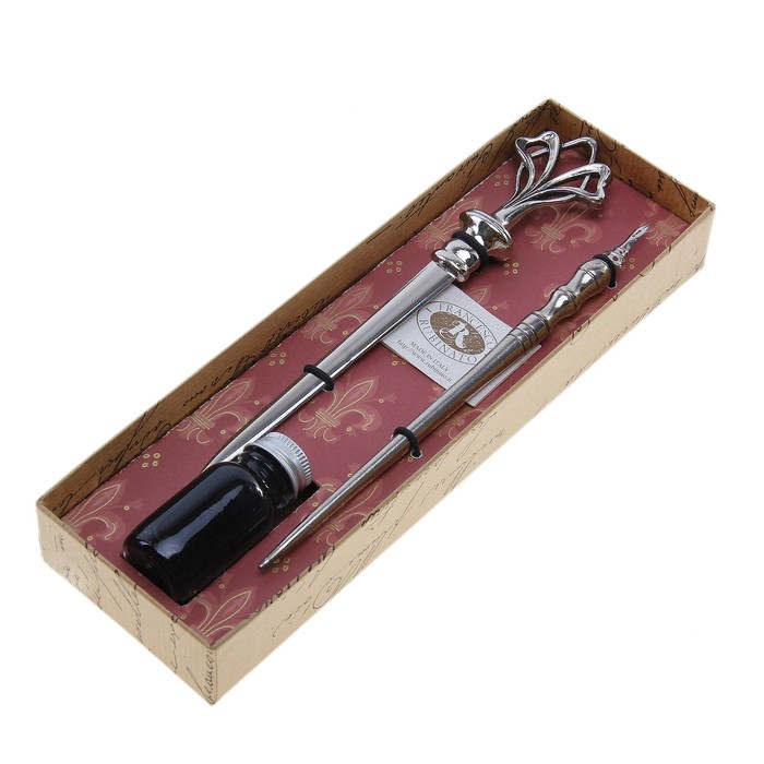 Письменный набор (перо, чернила, нож для писем)