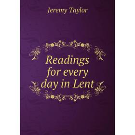 

Книга Readings for every day in Lent