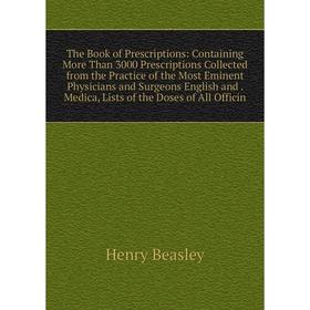 

Книга The Book of Prescriptions