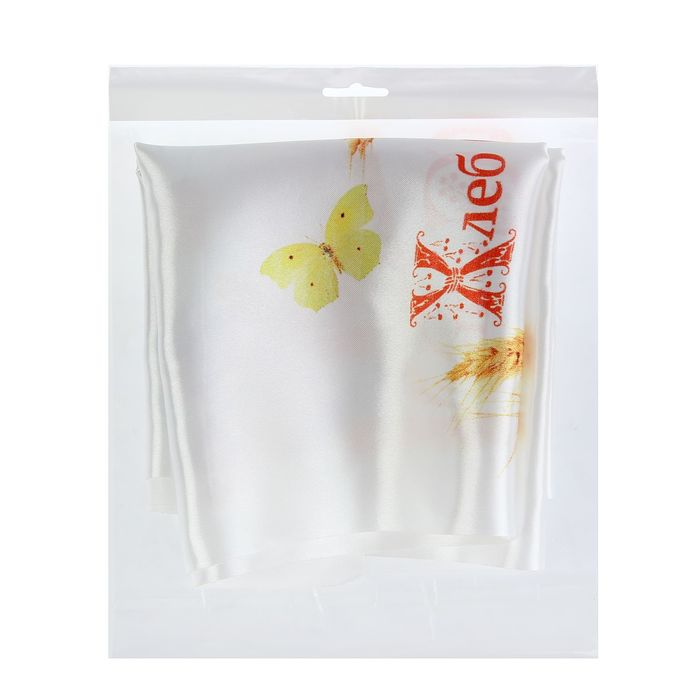 Рушник свадебный "Хлеб и ромашки" рисунок 32 х 40 см