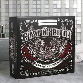 

Набор "Крутой мужик" гель для душа граната 250 мл аромат цитруса, ежедневник, мыло