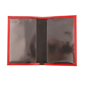 

Обложка для паспорта, цвет красный