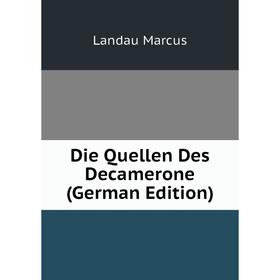 

Книга Die Quellen Des Decamerone (German Edition)