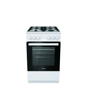 

Плита Gorenje GN5112WF-B, газовая, 4 конфорки, 70 л, газ-контроль, чёрно-белая