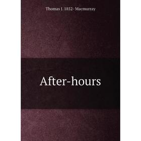 

Книга After-hours