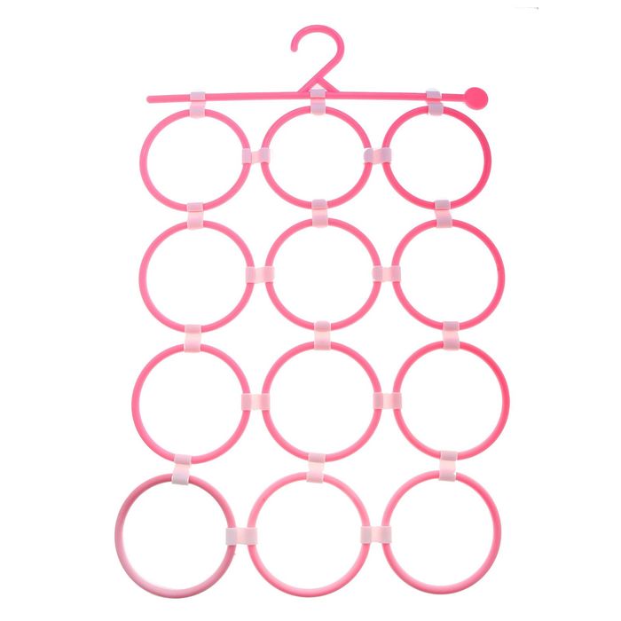 Вешалка для галстуков и шарфов "Гелиос", цвет МИКС