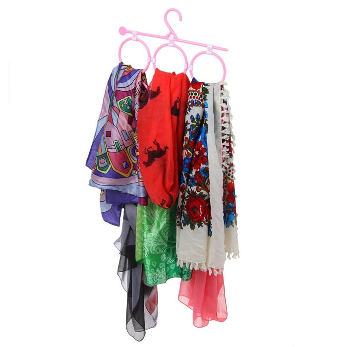 Вешалка для галстуков и шарфов "Гелиос", цвет МИКС