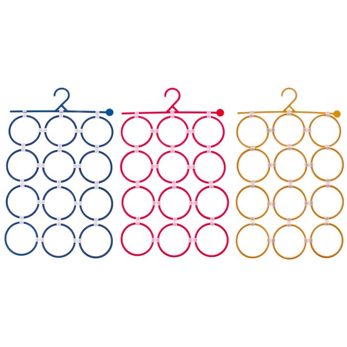 Вешалка для галстуков и шарфов "Гелиос", цвет МИКС