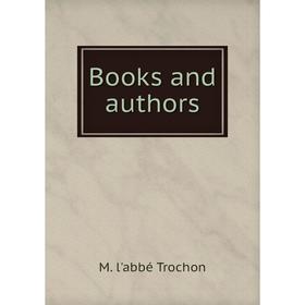 

Книга Books and authors
