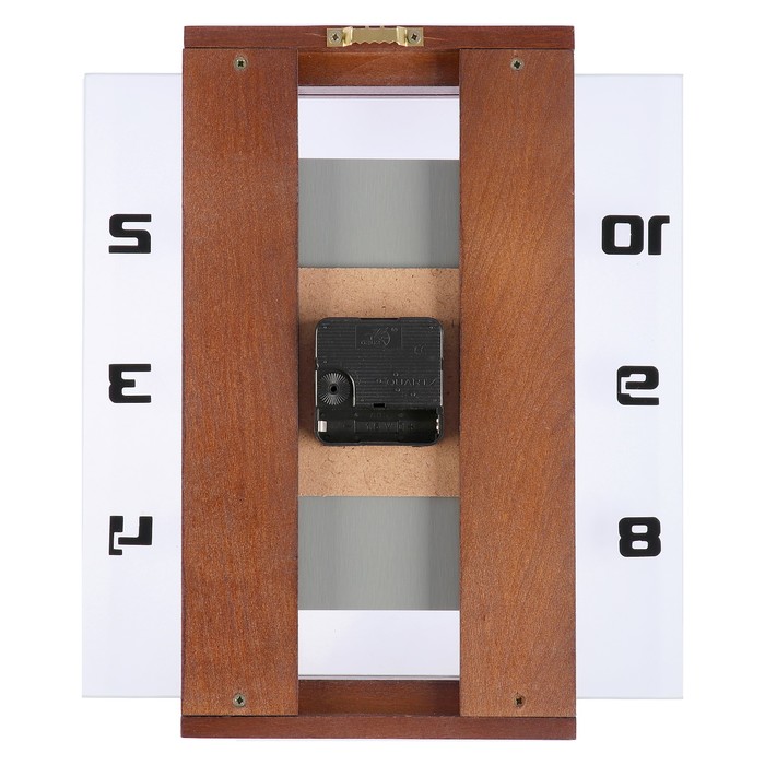 Часы настенные Grance "Карта", цвет орех