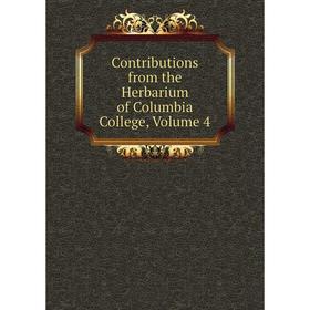 

Книга Contributions from the Herbarium of Columbia College, Volume 4