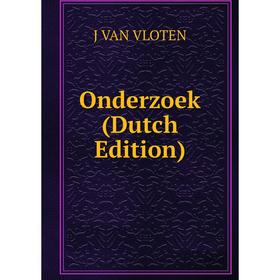 

Книга Onderzoek