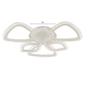 

Люстра с ПДУ 71101/6WT LED 120Вт 3000-6000К диммер белый 60х60х10 см