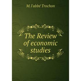 

Книга The Review of economic studies