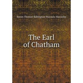 

Книга The Earl of Chatham