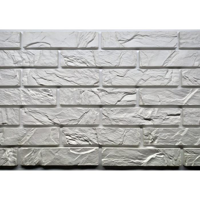 Гипсовая плитка «Кёльн», цвет белый, 0,81 кв м