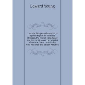 

Книга Labor in Europe and America; a special report on the rates of wages, the cost of subsistence, and the condition of the working classes in Great