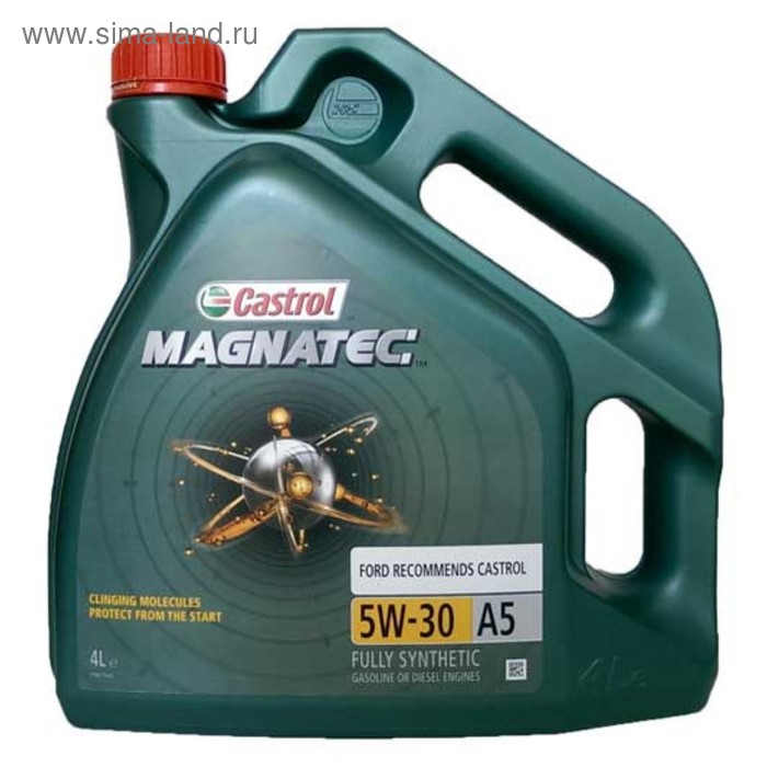 фото Моторное масло castrol magnatec sae 5w-30 а5, 4 л