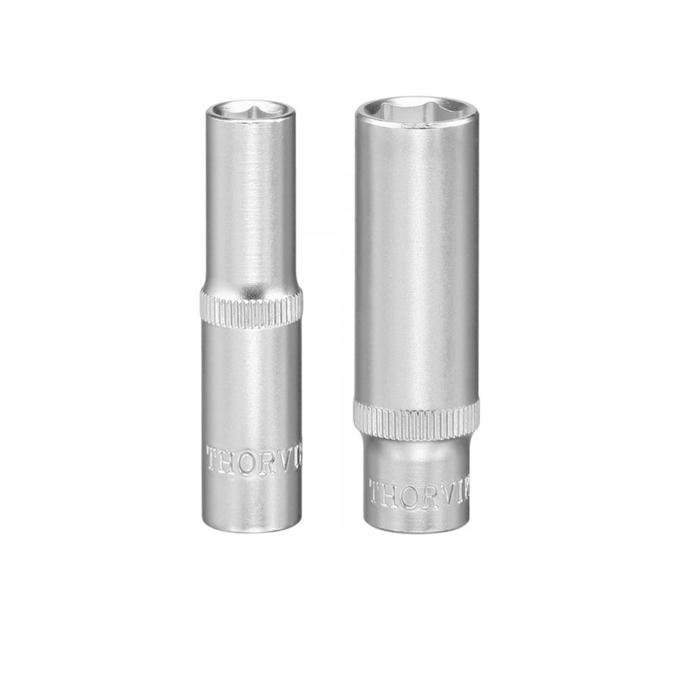 

Головка торцевая Thorvik 52113, глубокая, 6-ти гранная, 1/2", М17