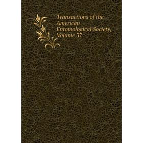 

Книга Transactions of the American Entomological Society, Volume 37