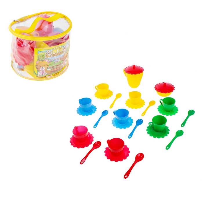 Набор посуды "Ромашка", 28 элементов