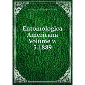 

Книга Entomologica Americana Volume v. 5 1889