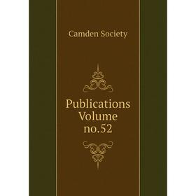 

Книга Publications Volume no.52