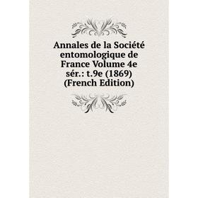

Книга Annales de la Société entomologique de France Volume 4e sér.: t.9e (1869) (French Edition)
