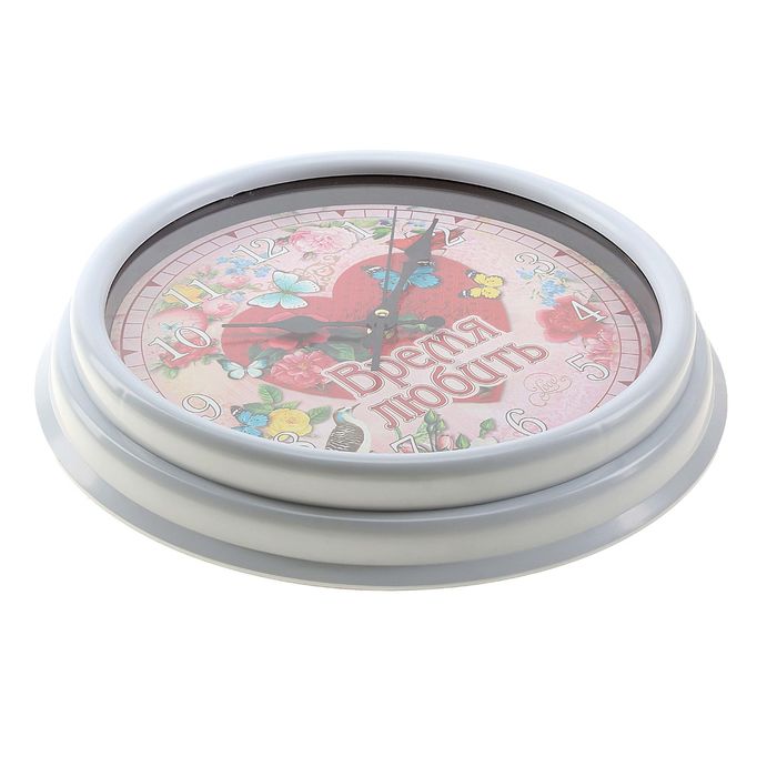 Часы интерьерные настенные "Время любить"