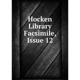 

Книга Hocken Library Facsimile, Issue 12
