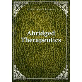 

Книга Abridged Therapeutics