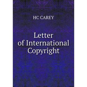 

Книга Letter of International Copyright