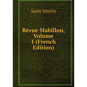 

Книга Revue Mabillon, Volume 1 (French Edition)