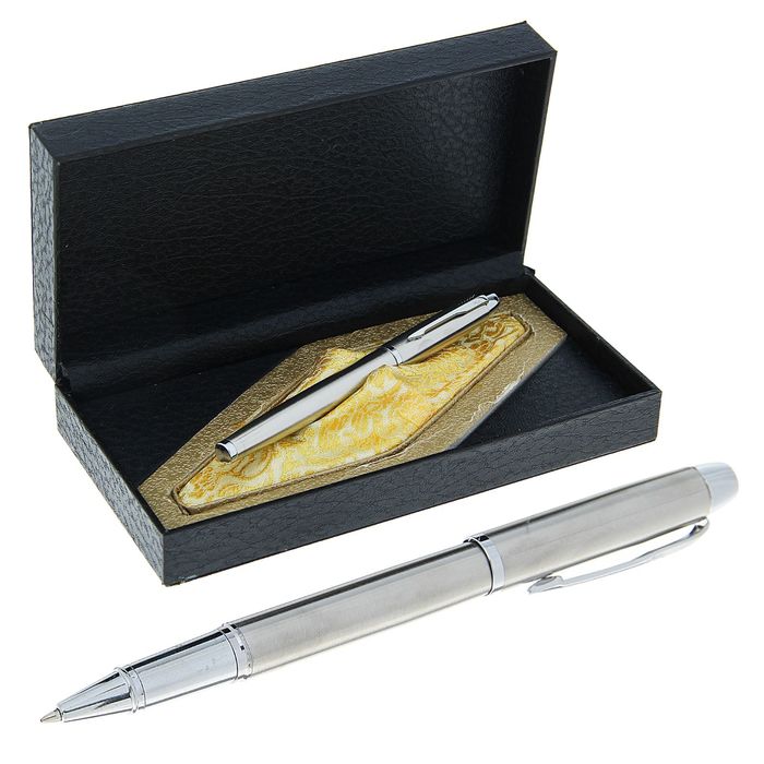 Ручка шариковая подарочная в кожзам футляре "Престиж"