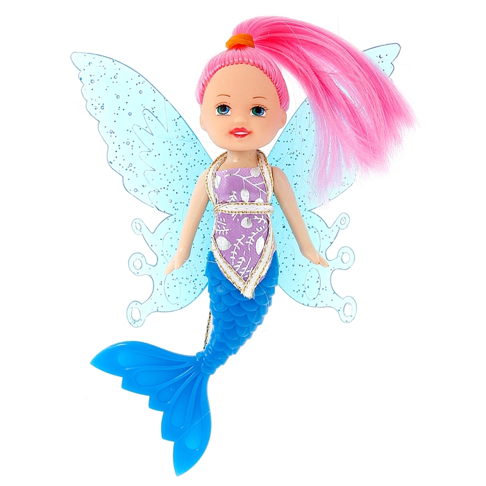 Кукла малышка "Русалочка" с крыльями, МИКС