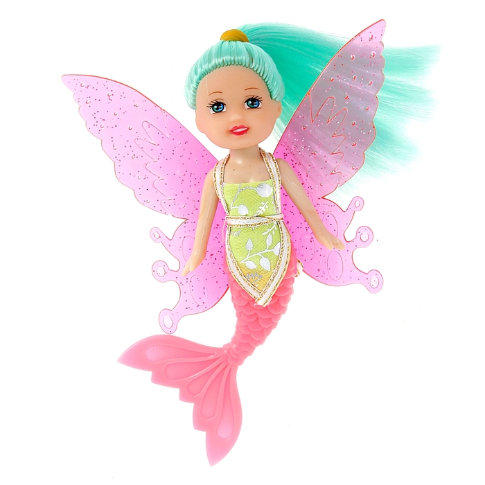 Кукла малышка "Русалочка" с крыльями, МИКС