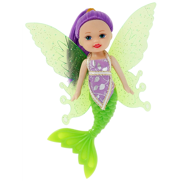 Кукла малышка "Русалочка" с крыльями, МИКС